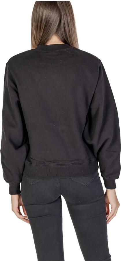 Calvin Klein Zwarte Geborduurde Sweater met Lange Mouwen Black Dames - Foto 5