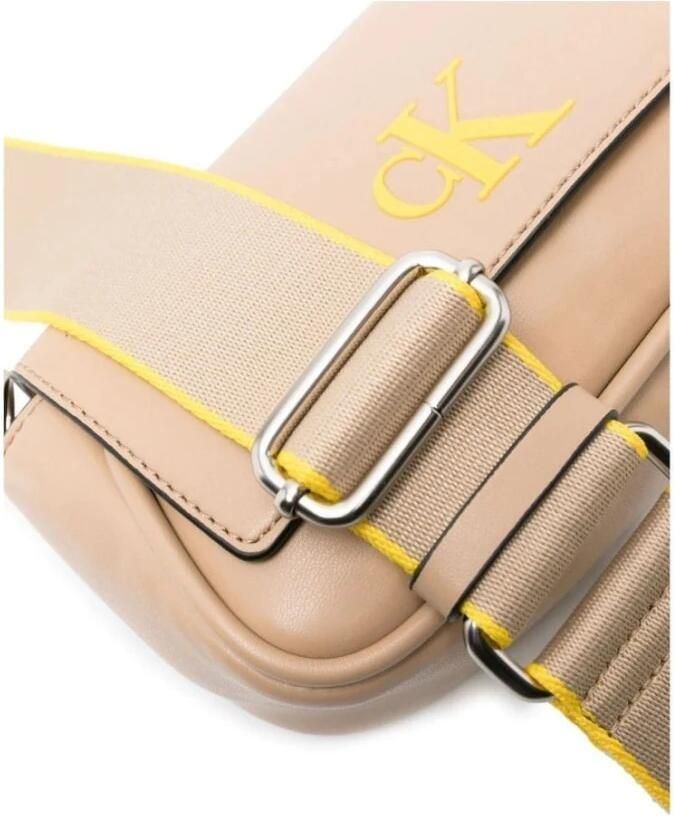 Calvin Klein Jeans Cross Body Bags Beige Dames