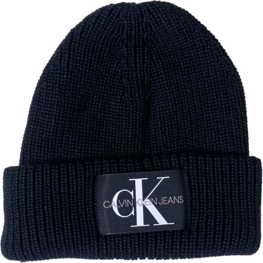 Calvin Klein Jeans Dames Beanie Herfst Winter Collectie Black Dames