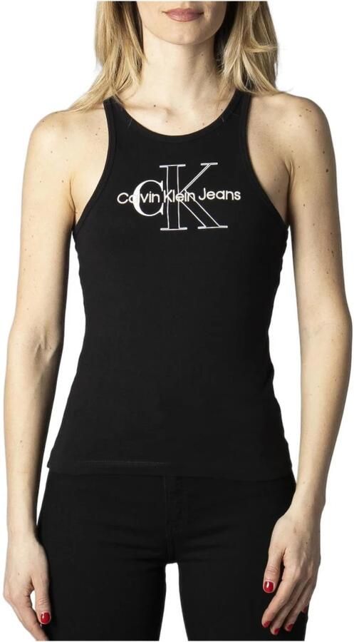 Calvin Klein Jeans Dames Tanktop Zwart Print Black Dames - Foto 2