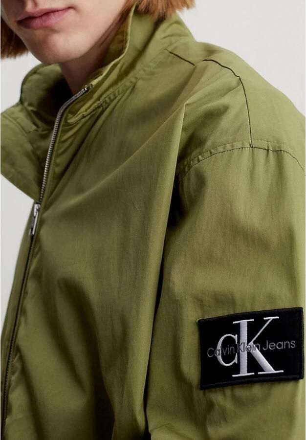 Calvin Klein Jeans Donker Juniper Casual Utility Jas Green Heren