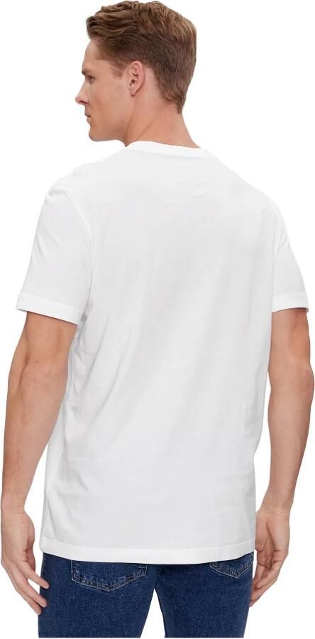 Calvin Klein Jeans Witte Monogram T-shirt Essentie Moderne White Heren - Foto 6