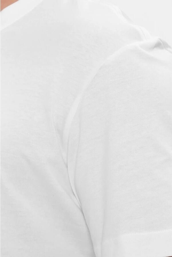 Calvin Klein Jeans Witte Monogram T-shirt Essentie Moderne White Heren - Foto 4