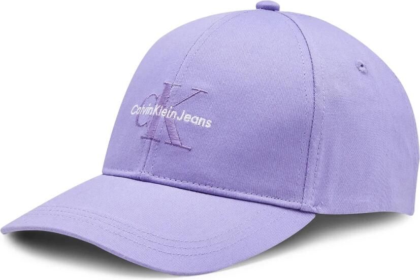 Calvin Klein Jeans Geborduurde Logo Pet Herfst Winter Collectie Purple Dames - Foto 4