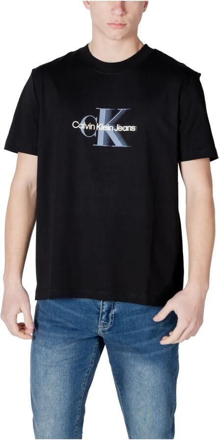 Calvin Klein Jeans Polo Shirt Lange Mouw MONOLOGO SHIFT TEE J30J327471 - Foto 3