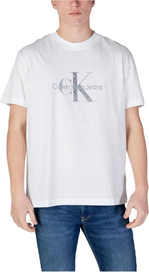 Calvin Klein Jeans Polo Shirt Lange Mouw TEXTURED MONOLOGO TEE J30J327086