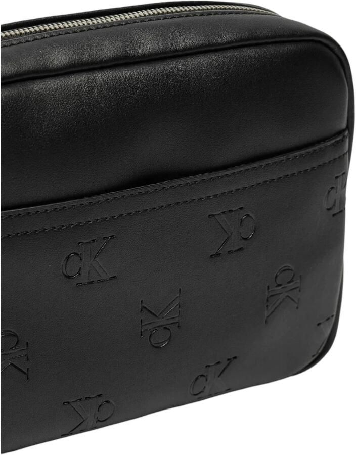 Calvin Klein Jeans Geëmbosseerde ritssluitingstas herfst winter collectie Black Heren - Foto 3