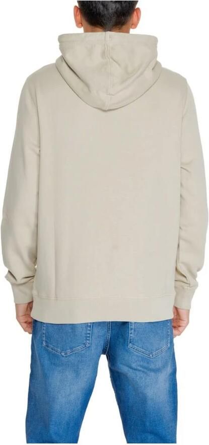 Calvin Klein Jeans Monologo Sweater Herfst Winter Collectie Beige Heren - Foto 5