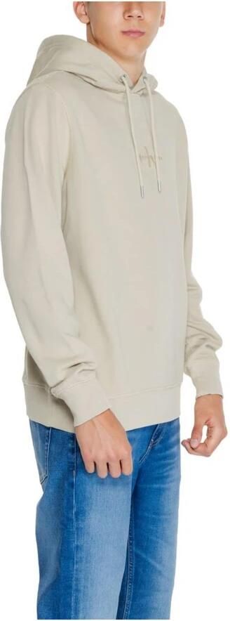 Calvin Klein Jeans Monologo Sweater Herfst Winter Collectie Beige Heren - Foto 7