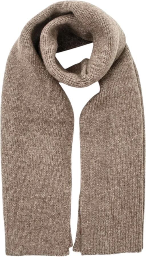 Calvin Klein Jeans Geribbeld Acryl Blend Sjaal Brown Heren - Foto 3