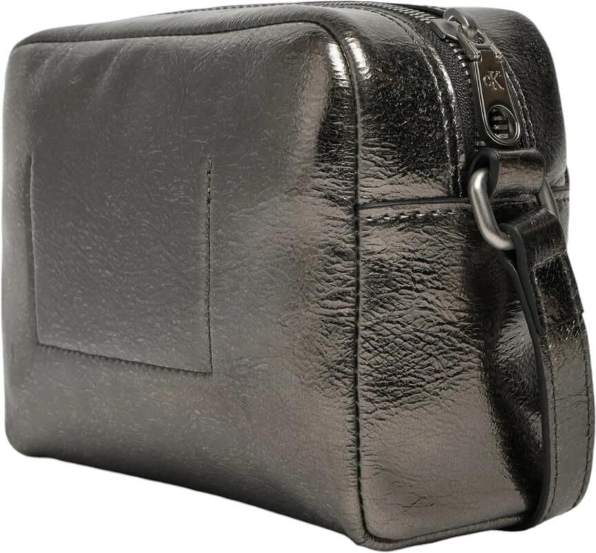 Calvin Klein Jeans Grijze Polyurethaan Handtas Herfst Winter Collectie Gray Dames