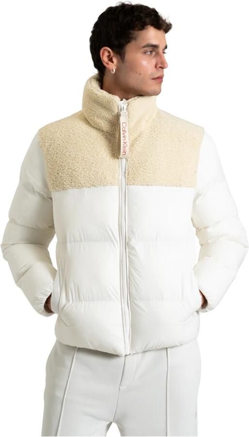 Calvin Klein Outdoorjack SHERPA PUFFER JACKET met een logo-opschrift - Foto 7