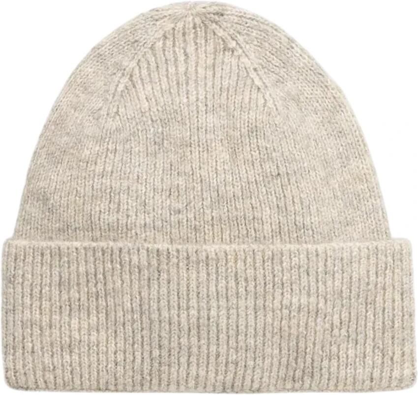 Calvin Klein Jeans Grijze Gebreide Muts voor Mannen Gray Heren