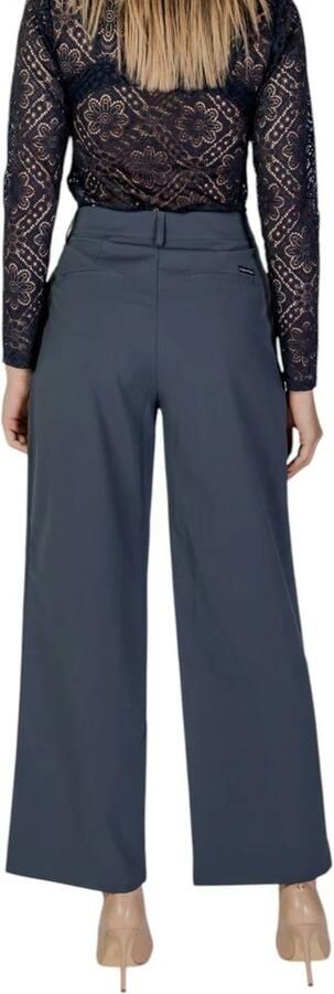 Calvin Klein Jeans Grijze Gerecyclede Polyester Dames Palace Broek Gray Dames - Foto 3