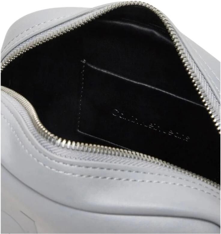 Calvin Klein Jeans Grijze Polyurethaan Dameshandtas Lente Zomer Collectie Gray Dames - Foto 2