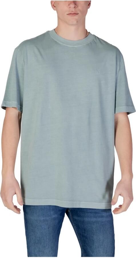 Calvin Klein Jeans Polo Shirt Lange Mouw WASHED PUFF PRINT J30J327078 - Foto 3