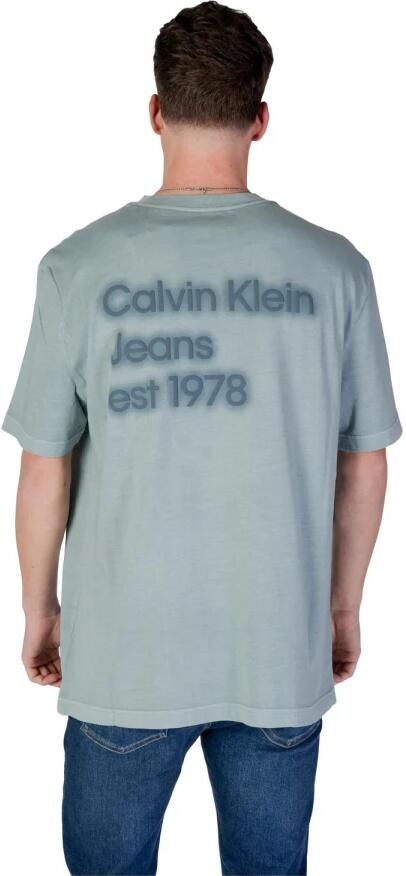 Calvin Klein Jeans Polo Shirt Lange Mouw WASHED PUFF PRINT J30J327078 - Foto 2