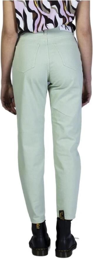 Calvin Klein Jeans Turquoise Jeans met Rits en Knoopsluiting Blue Dames - Foto 4