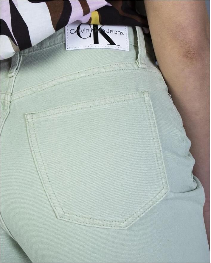 Calvin Klein Jeans Turquoise Jeans met Rits en Knoopsluiting Blue Dames - Foto 3