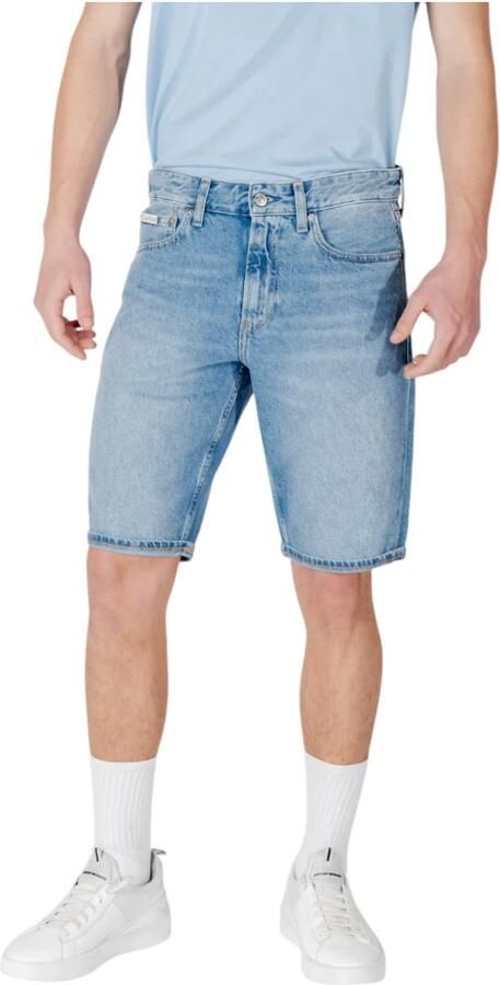 Calvin Klein Jeans Heren Bermuda Shorts Collectie Blue Heren - Foto 5
