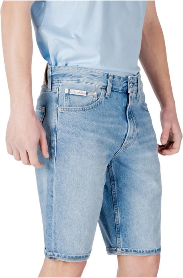 Calvin Klein Jeans Heren Bermuda Shorts Collectie Blue Heren