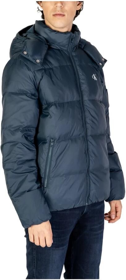 Calvin Klein Jeans Donsjack met vulling van dons en veren model 'ESSENTIALS' - Foto 3