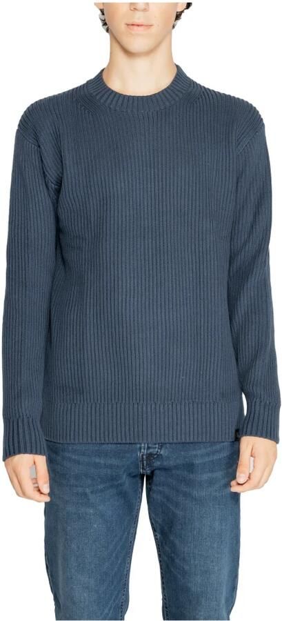 Calvin Klein Jeans Zwarte Katoenen Gebreide Kleding Herfst Winter Collectie Blue Heren - Foto 3