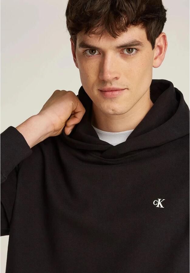 Calvin Klein Jeans Geregenereerde Katoenen Trui Black Heren - Foto 4