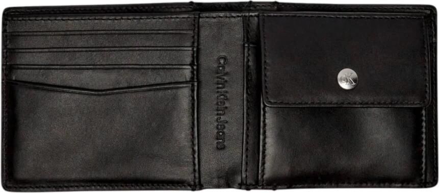 Calvin Klein Jeans Minimalistische Portemonnee met Logo en Kaartsleuven Black Heren - Foto 7