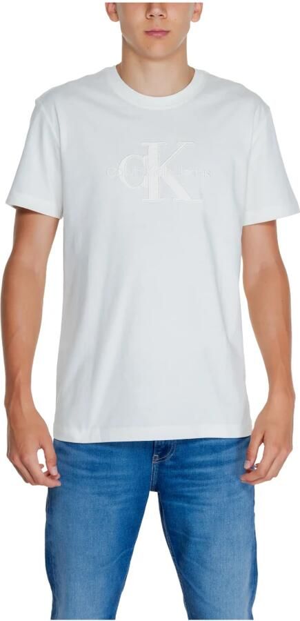 Calvin Klein Jeans Polo Shirt Lange Mouw MONOLOGO APPLIQUE J30J325916 - Foto 5