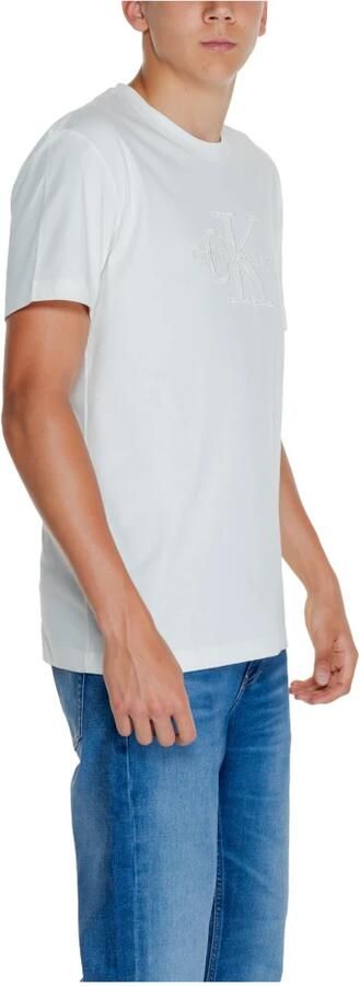 Calvin Klein Jeans Polo Shirt Lange Mouw MONOLOGO APPLIQUE J30J325916 - Foto 4