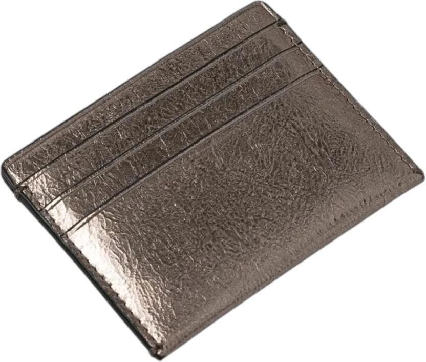 Calvin Klein Jeans Grijze Effen Polyurethaan Damesportemonnee Gray Dames