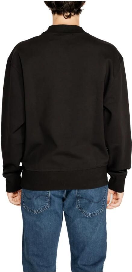 Calvin Klein Jeans Herfst Winter Mannen Sweatshirt Collectie Black Heren