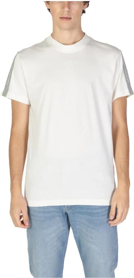 Calvin Klein Jeans Polo Shirt Lange Mouw LOGO TAPE TEE J30J325653 - Foto 4