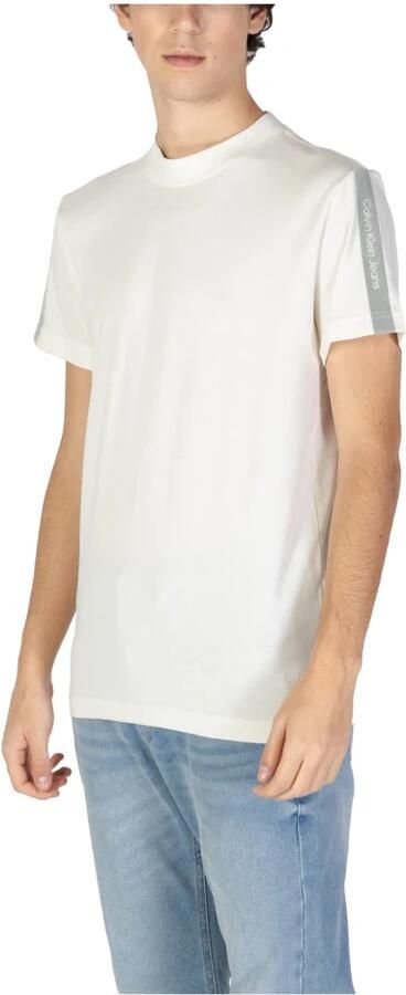 Calvin Klein Jeans Polo Shirt Lange Mouw LOGO TAPE TEE J30J325653 - Foto 3