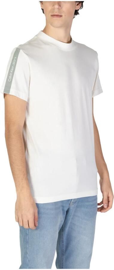 Calvin Klein Jeans Polo Shirt Lange Mouw LOGO TAPE TEE J30J325653 - Foto 2