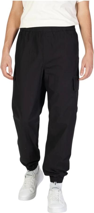 Calvin Klein Jeans Katoenen Herenbroek Herfst Winter Collectie Black Heren