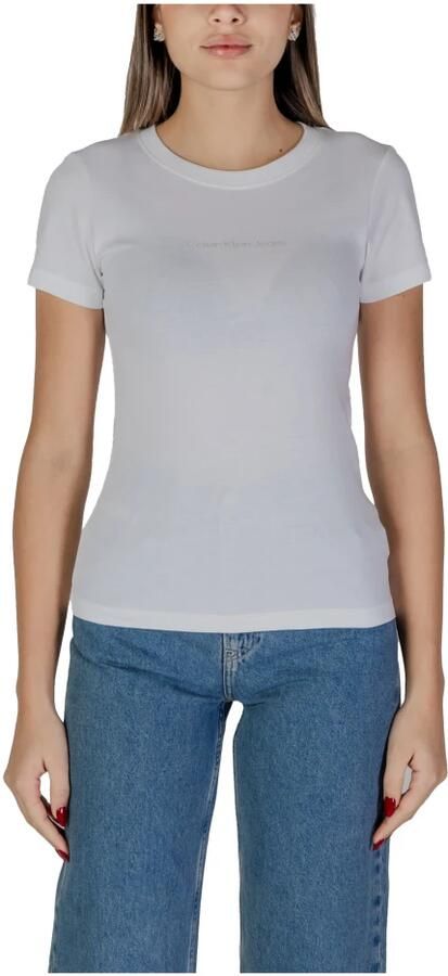 Calvin Klein Jeans T-shirt Korte Mouw INSTITUTIONAL GRAPHIC J20J224990 - Foto 3