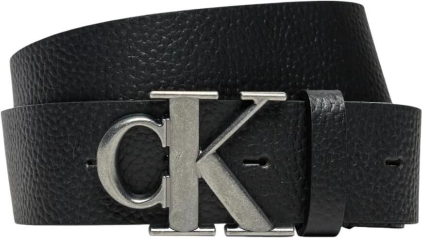 Calvin Klein Jeans Klassieke leren riem met gespsluiting Black Heren - Foto 3