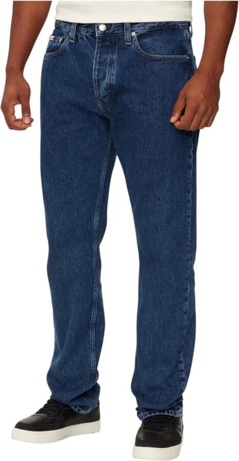 Calvin Klein Jeans Klassieke Straight Fit Heren Jeans Blue Heren - Foto 10