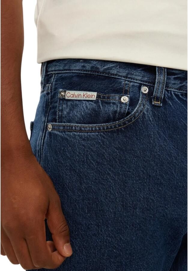 Calvin Klein Jeans Klassieke Straight Fit Heren Jeans Blue Heren - Foto 5