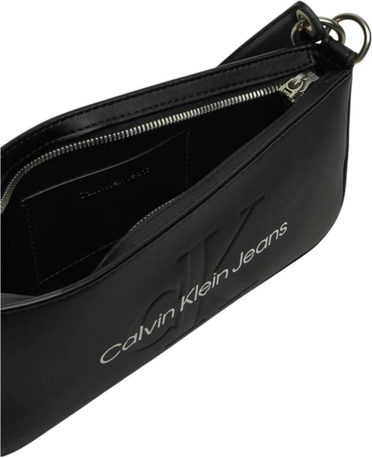 Calvin Klein Jeans Kleine Dames Tassen Lente Zomer Collectie Black Dames