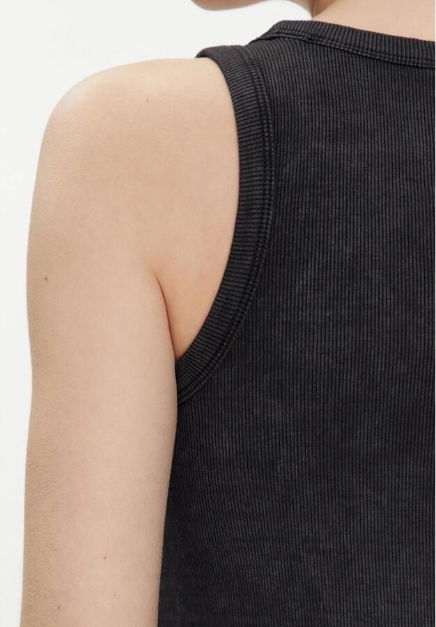 Calvin Klein Jeans Korte Jurk Lente Zomer Collectie Black Dames - Foto 2