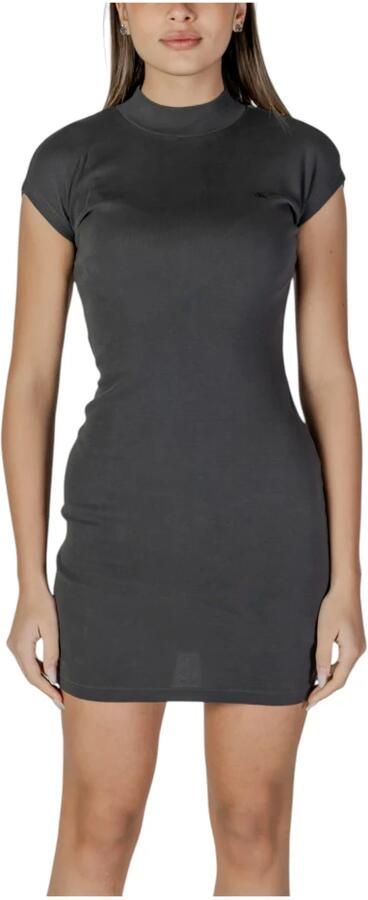 Calvin Klein Jeans Korte jurken Collectie: Lente Zomer Black Dames - Foto 5