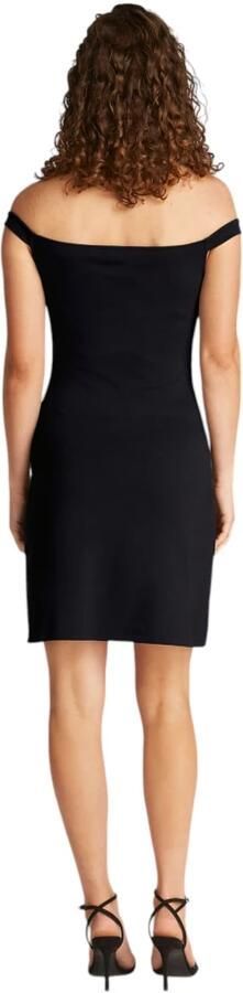 Calvin Klein Jeans Korte Jurken Collectie Viscose Mix Black Dames - Foto 5