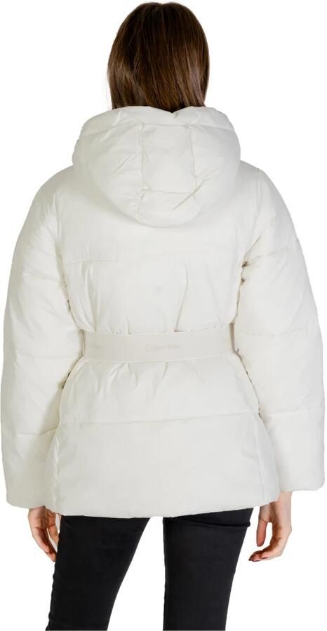 Calvin Klein Jeans Korte Pufferjas Vrouwen Herfst Winter White Dames - Foto 5