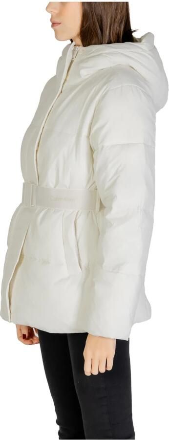Calvin Klein Jeans Korte Pufferjas Vrouwen Herfst Winter White Dames - Foto 7