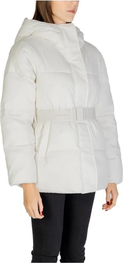 Calvin Klein Jeans Korte Pufferjas Vrouwen Herfst Winter White Dames - Foto 6