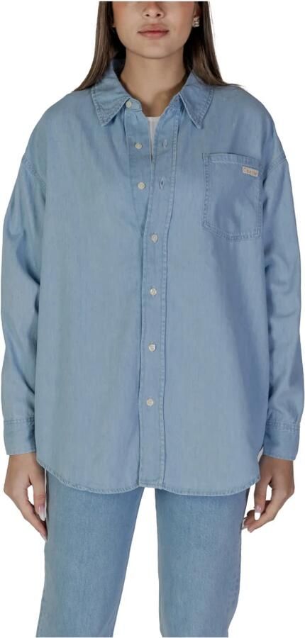 Calvin Klein Jeans Lange mouw lente zomer damesoverhemd Blue Dames - Foto 12