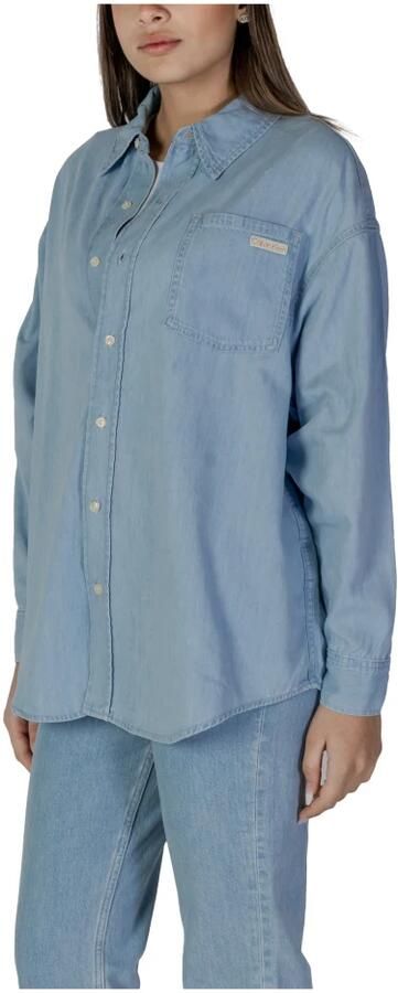 Calvin Klein Jeans Lange mouw lente zomer damesoverhemd Blue Dames - Foto 10